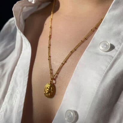 Ganesh Pendant Necklace - KTCollection