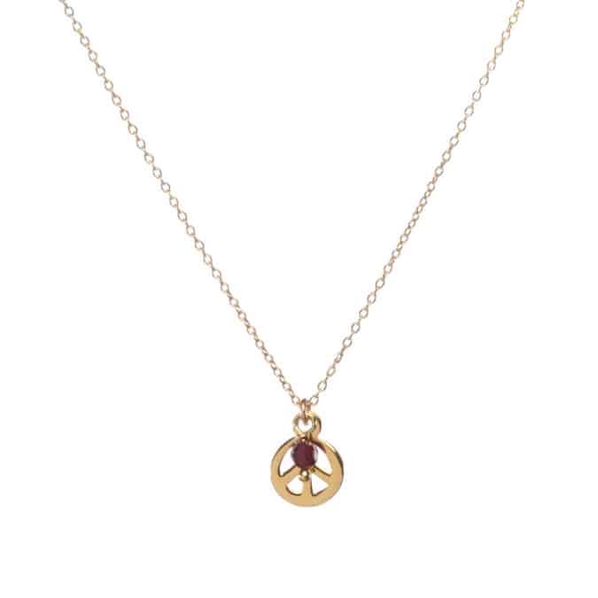 Peace Sign Necklace - KTCollection